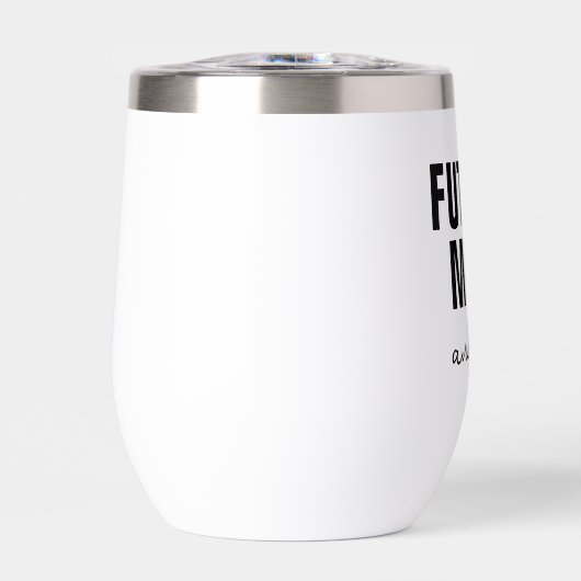 Gepersonaliseerde toekomst mevrouw naam bruiloft (Voorkant)