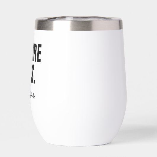 Gepersonaliseerde toekomst mevrouw naam bruiloft (Achterkant)