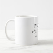 Gepersonaliseerde toekomst mevrouw Wedding Gift fo Koffiemok (Links)