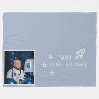 Gepersonaliseerde Toekomstige Astronaut Kinderen Fleece Deken