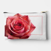 Gepersonaliseerde toilettas - Coral/Pink Rose Etui (Achterkant)