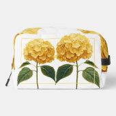Gepersonaliseerde toilettas - Gele hortensia Toilettasje (Achterkant)