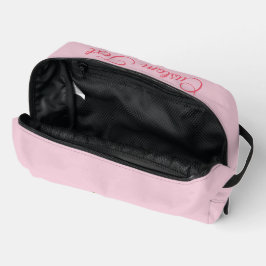 Gepersonaliseerde toilettas - Pink Peony Toilettasje