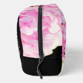 Gepersonaliseerde toilettas - Roze hortensia Toilettasje (Rechts)