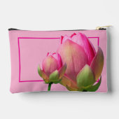 Gepersonaliseerde toilettas - Roze Lotus Etui (Achterkant)