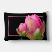 Gepersonaliseerde toilettas - Roze Lotus Etui (Achterkant)