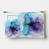 Gepersonaliseerde toilettas - Waterverf Flower Etui (Achterkant)