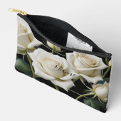 Gepersonaliseerde toilettas - White Rose Etui (Open)