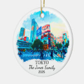 Gepersonaliseerde Tokyo Ornament, Japan Gift Keramisch Ornament (Links)