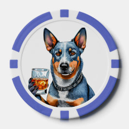 Gepersonaliseerde Top Dog Composiet Poker Chips