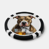 Gepersonaliseerde Top Dog Composiet Poker Chips (Enkel)