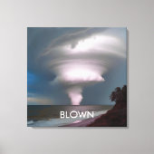 Gepersonaliseerde Tornado Twister Storm Canvas Afdruk (Voorkant)