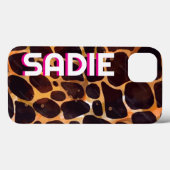 Gepersonaliseerde Tortoiseshell Telefoonhoes Case-Mate iPhone Case (Achterkant (horizontaal))