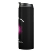 Gepersonaliseerde TOTALE ZONSVERDUISTERING 2024 Re Thermosbeker (Geroteerd rechts)