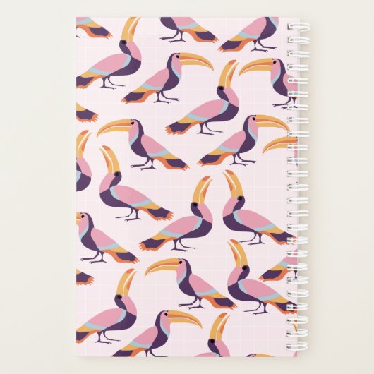 Gepersonaliseerde Toucan Planner (Achterkant)