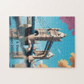 Gepersonaliseerde Tower Bridge-puzzel Legpuzzel (Horizontaal)