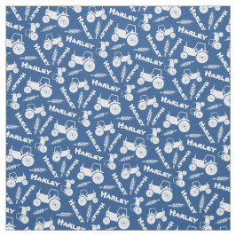 Gepersonaliseerde tractor tarwe boerderij met de n stof