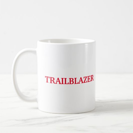 Gepersonaliseerde Trailblazer mok (Links)