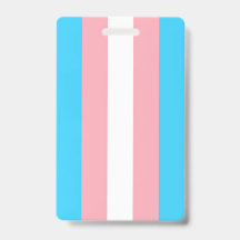 Gepersonaliseerde transgender vlag