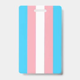 Gepersonaliseerde transgender vlag badge