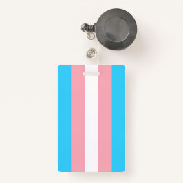 Gepersonaliseerde transgender vlag badge