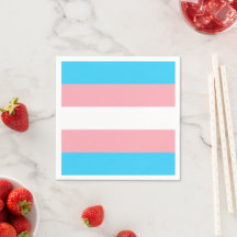 Gepersonaliseerde transgender vlag