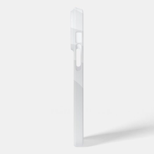 Gepersonaliseerde Treble Clef Muziek op wit & grij Case-Mate iPhone Case (Achterkant / Links)