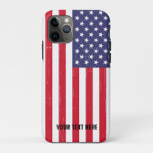 Gepersonaliseerde Trendy Amerikaanse vlag Case-Mate iPhone Case (Achterkant)
