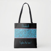 Gepersonaliseerde, trendy en elegante Canvas tas (Voorkant)