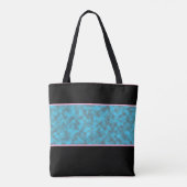 Gepersonaliseerde, trendy en elegante Canvas tas (Achterkant)