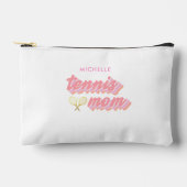 Gepersonaliseerde Trendy Tennis Moeder Klein Etui (Voorkant)