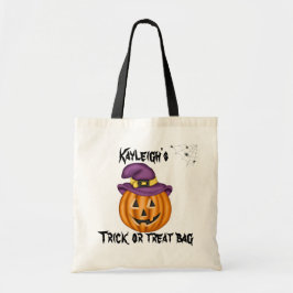 Gepersonaliseerde trick or treat tas