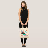 Gepersonaliseerde Trick or treat Zeemeermin Vampie Tote Bag (Voorkant (model))