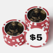 Gepersonaliseerde Troll Composite Poker Chips (Opstapeling)