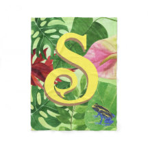 Gepersonaliseerde Tropische bladeren Botanische oe