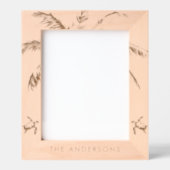 Gepersonaliseerde Tropische Palm Zee Schildpad Hou Gegraveerde Lijstjes (Voorkant)