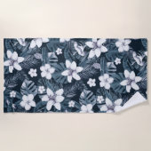 Gepersonaliseerde tropische strandlaken (Voorkant)