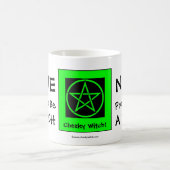 Gepersonaliseerde trots om een Witch-Cheeky Witch  Koffiemok (Center)