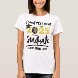 Gepersonaliseerde Trotse Familie Afstuderen Klasse T-shirt
