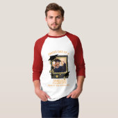 Gepersonaliseerde trotse vader van een Afstuderen  T-shirt (Voorkant volledig)