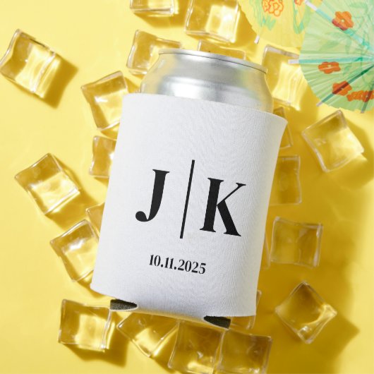 Gepersonaliseerde trouwdag Koelbox Blikjeskoeler (Insitu Zomer)