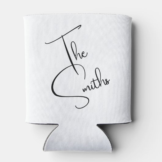 Gepersonaliseerde trouwdag Koelbox Blikjeskoeler (Achterkant)