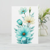 Gepersonaliseerde trouwkaart kaart (Staand voorkant)