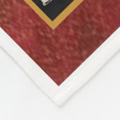 Gepersonaliseerde trucker chauffeur naar mijn man fleece deken (Hoek)