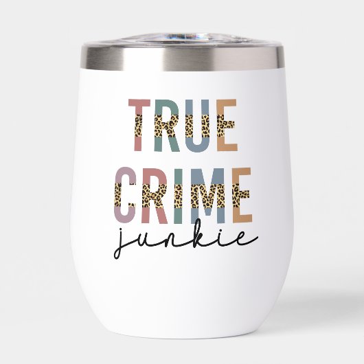 Gepersonaliseerde True Crime Junkie | Misdaad Show (Voorkant)