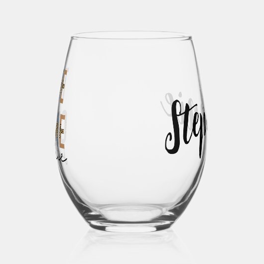 Gepersonaliseerde True Crime Junkie | Misdaad Show Wijnglas Zonder Voet (Links)