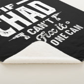 Gepersonaliseerde Tsjaad Naam Birthday Sherpa Deken (3/4)