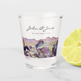 Gepersonaliseerde Tucson Arizona Desert Shot Glass Glas