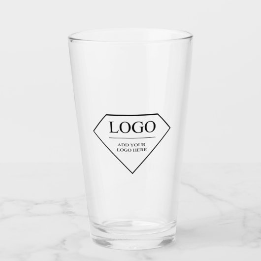 Gepersonaliseerde tuimelaars met Logo Creëer van u Glas (Voorkant)