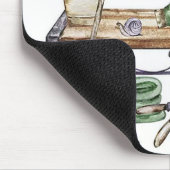 Gepersonaliseerde tuinbank muismat (Hoek)